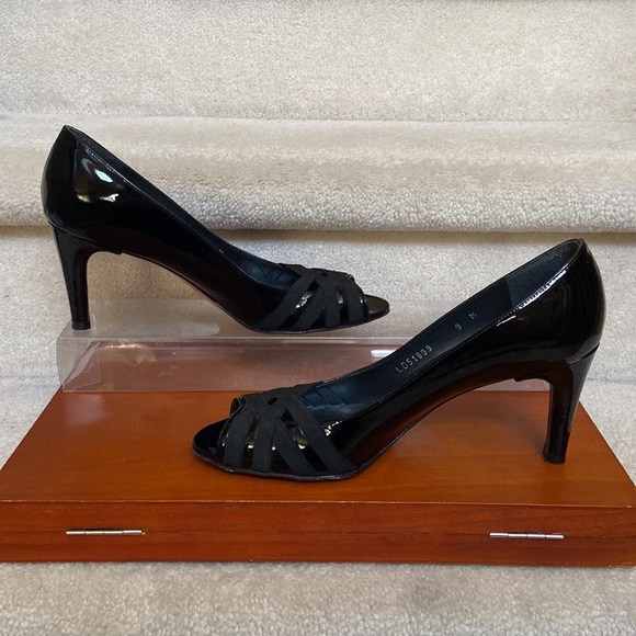 stuart weitzman (mr seymour) peeptoes / heels - Picture 2 of 10